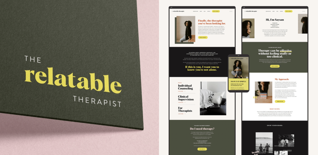 Therapist branding 