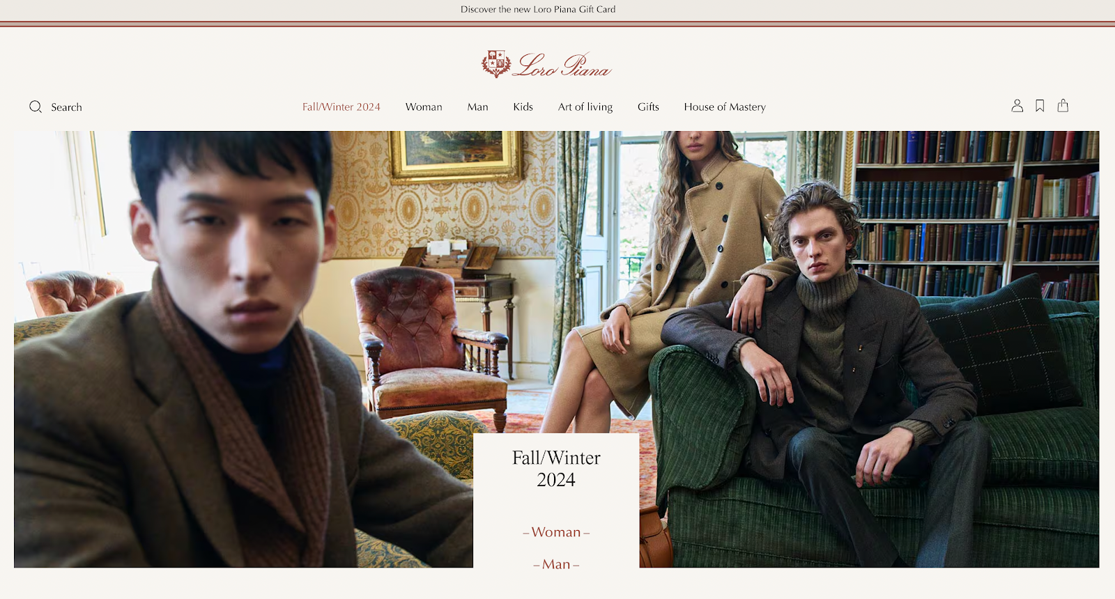 Loro Piana as an example of a strong brand identity. 