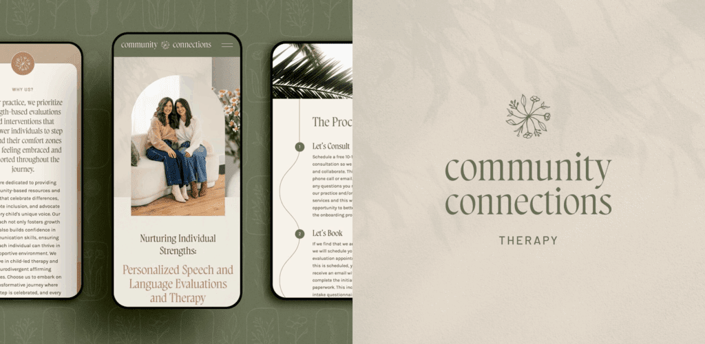 Branding for a speech therapist. 