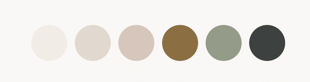 Concierge Health Partners color palette. 