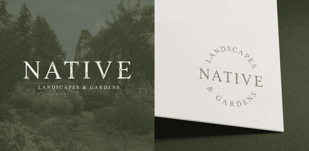 Native Landscapes & Garden: landscaper design example. 